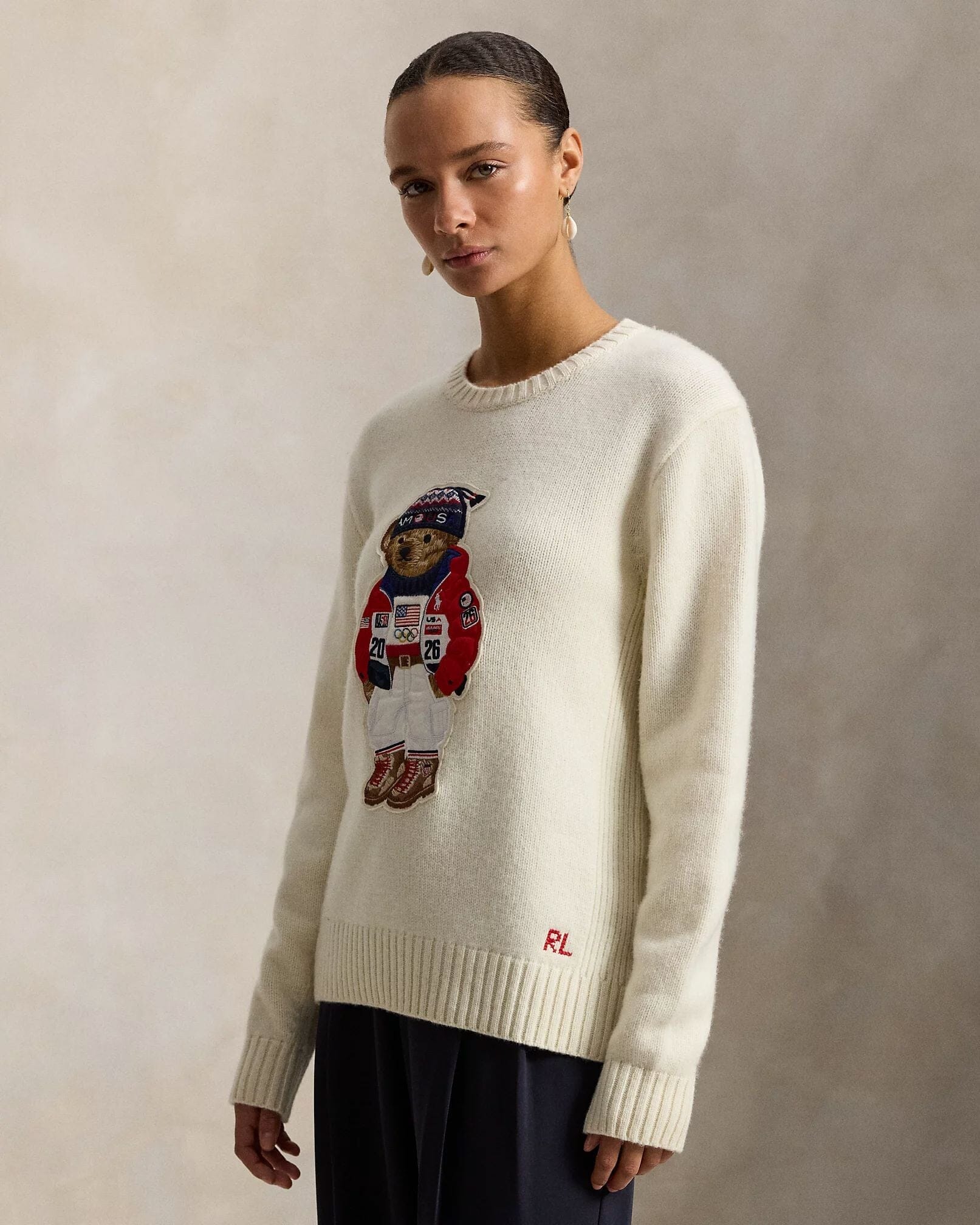 Ralph Lauren Team USA Polo Bärenpullover