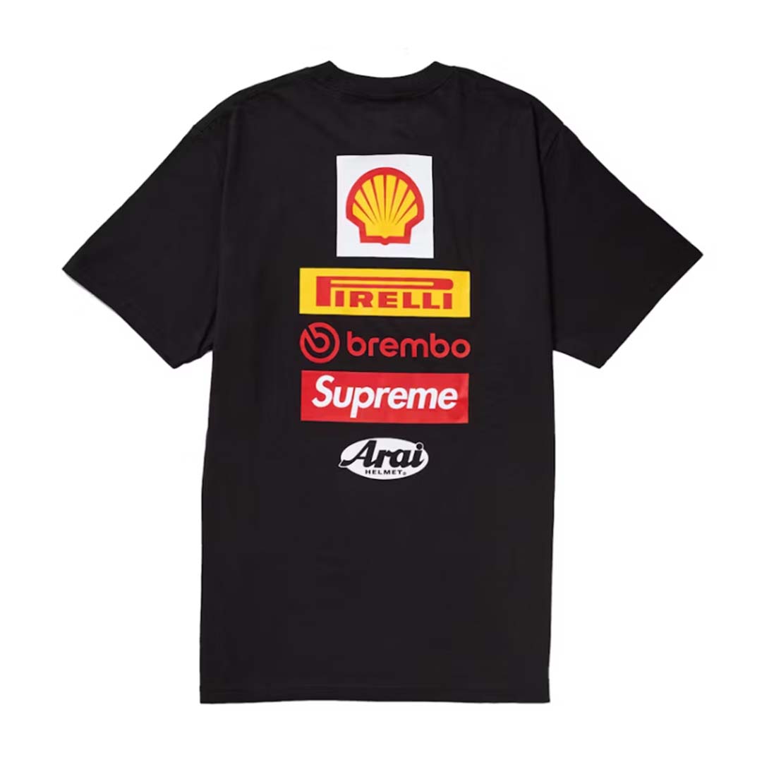 Supreme Ducati Logo Tee Black