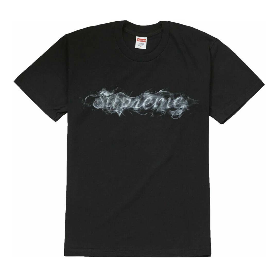 Supreme Smoke Tee Black