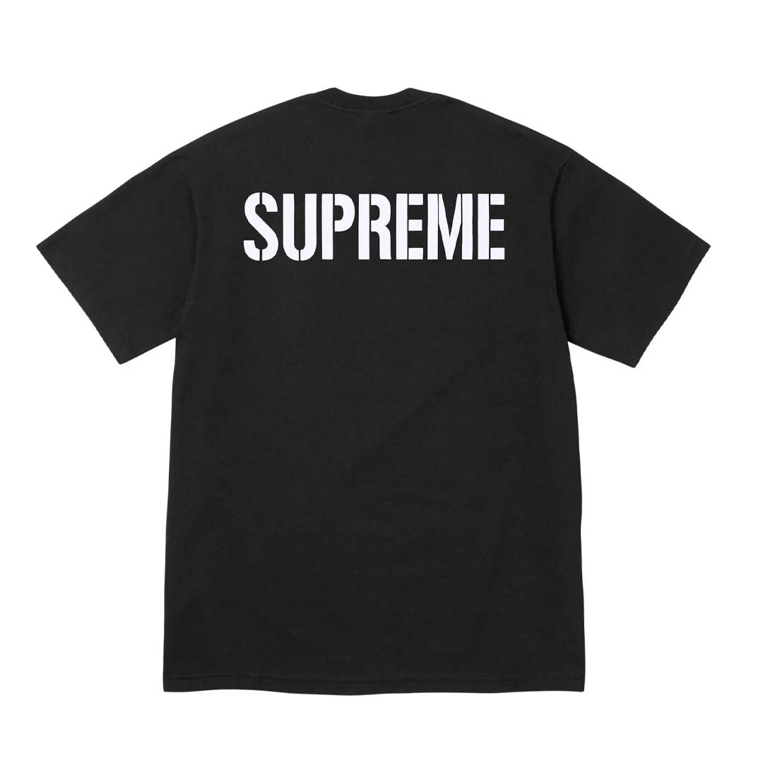 Supreme World Famous Tee Black